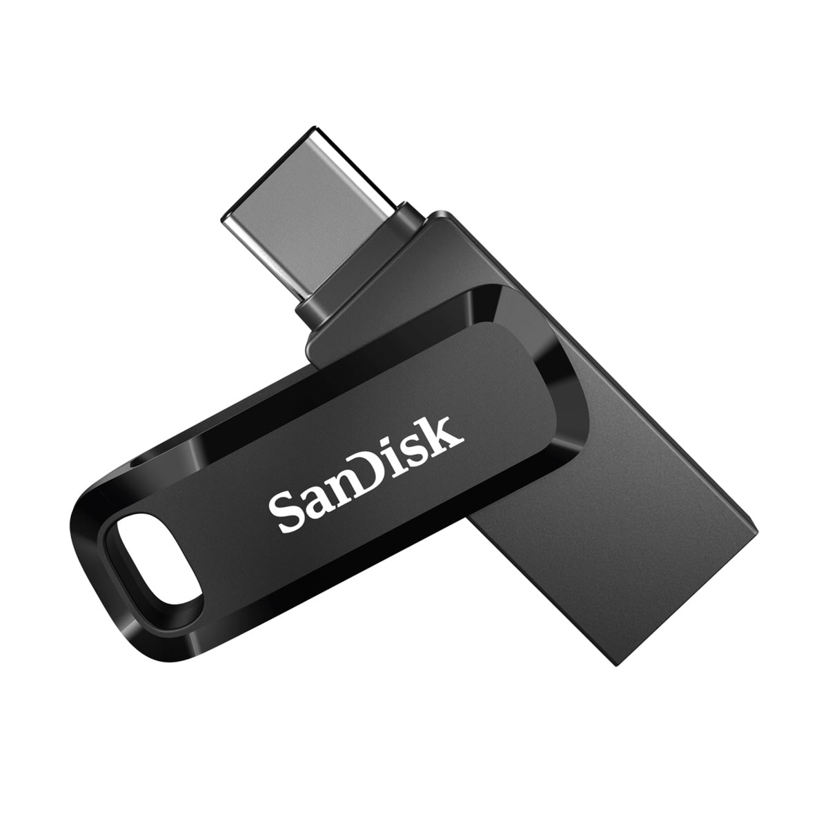 Pen Drive SanDisk Ultra Dual Drive Go 64 GB USB-C e USB-A USB 3.1 Preto SDDDC3-064G-G46