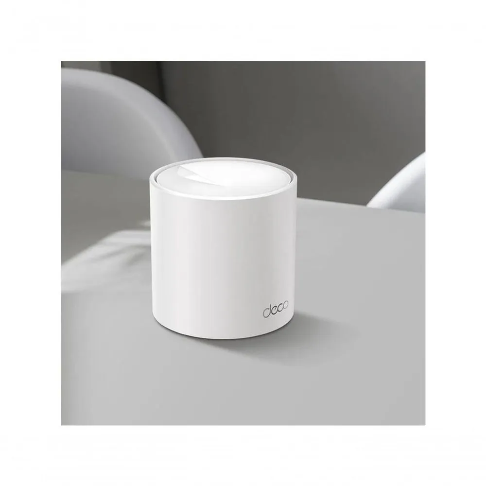 Roteador Mesh TP-Link Deco X10 Wi-Fi 6 AX1500 Dual Band 2 Portas Gigabit Branco — foto 3