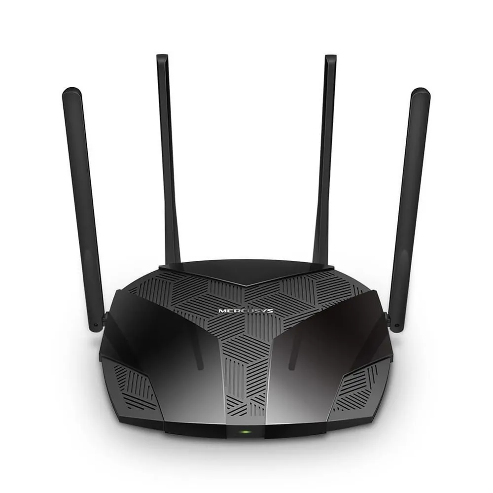 Roteador Mercusys MR80X Wi-Fi 6 AX3000 Dual Band Gigabit EasyMesh 4 Antenas — foto 2