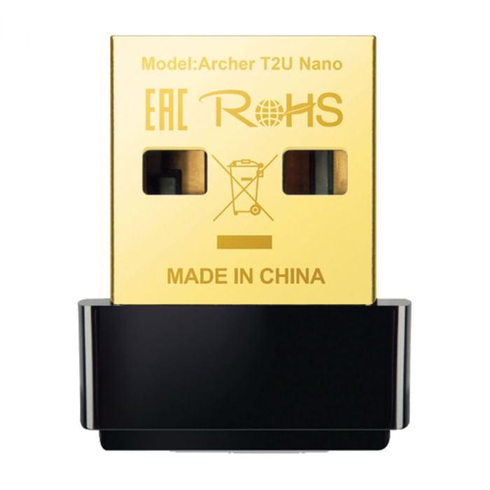 Adaptador Wi-Fi USB TP-Link Archer T2U Nano AC600 Dual Band