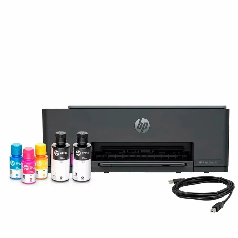 Impressora Multifuncional HP Smart Tank 521 Tanque de Tinta Colorida USB Bivolt Preta — foto 2