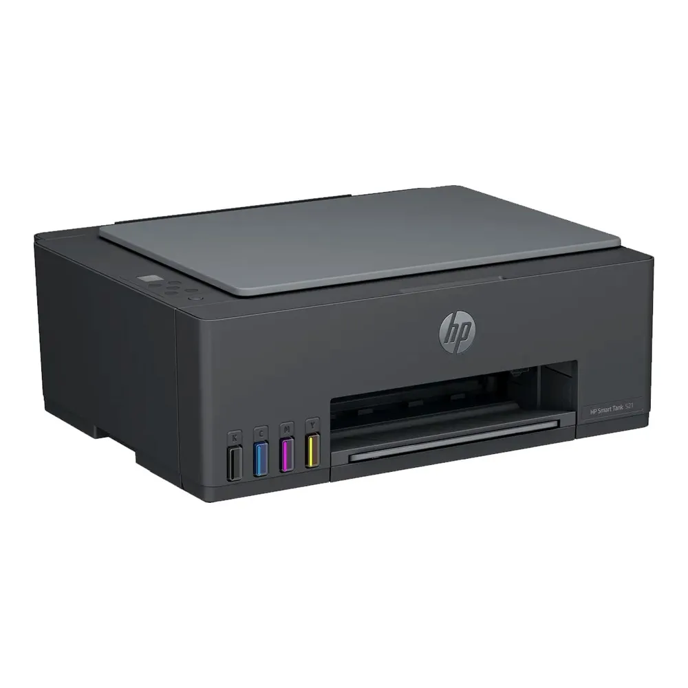 Impressora Multifuncional HP Smart Tank 521 Tanque de Tinta Colorida USB Bivolt Preta — foto 3