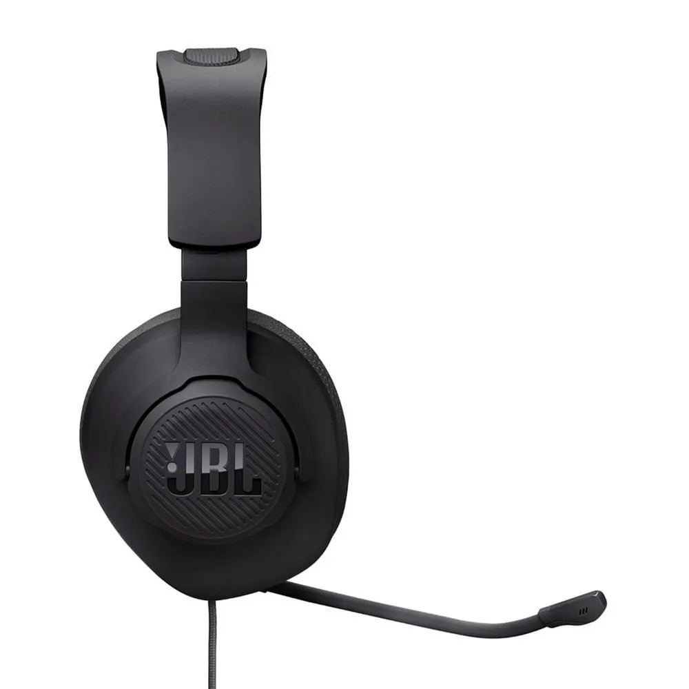 Headset Gamer JBL Quantum 100M2 com Fio P2 Microfone Removível Preto — foto 3