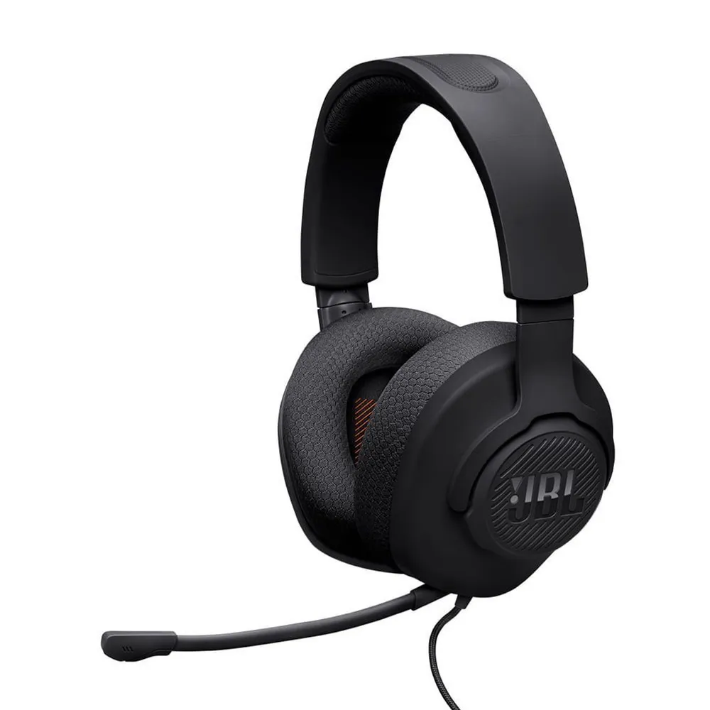 Headset Gamer JBL Quantum 100M2 com Fio P2 Microfone Removível Preto — foto 4