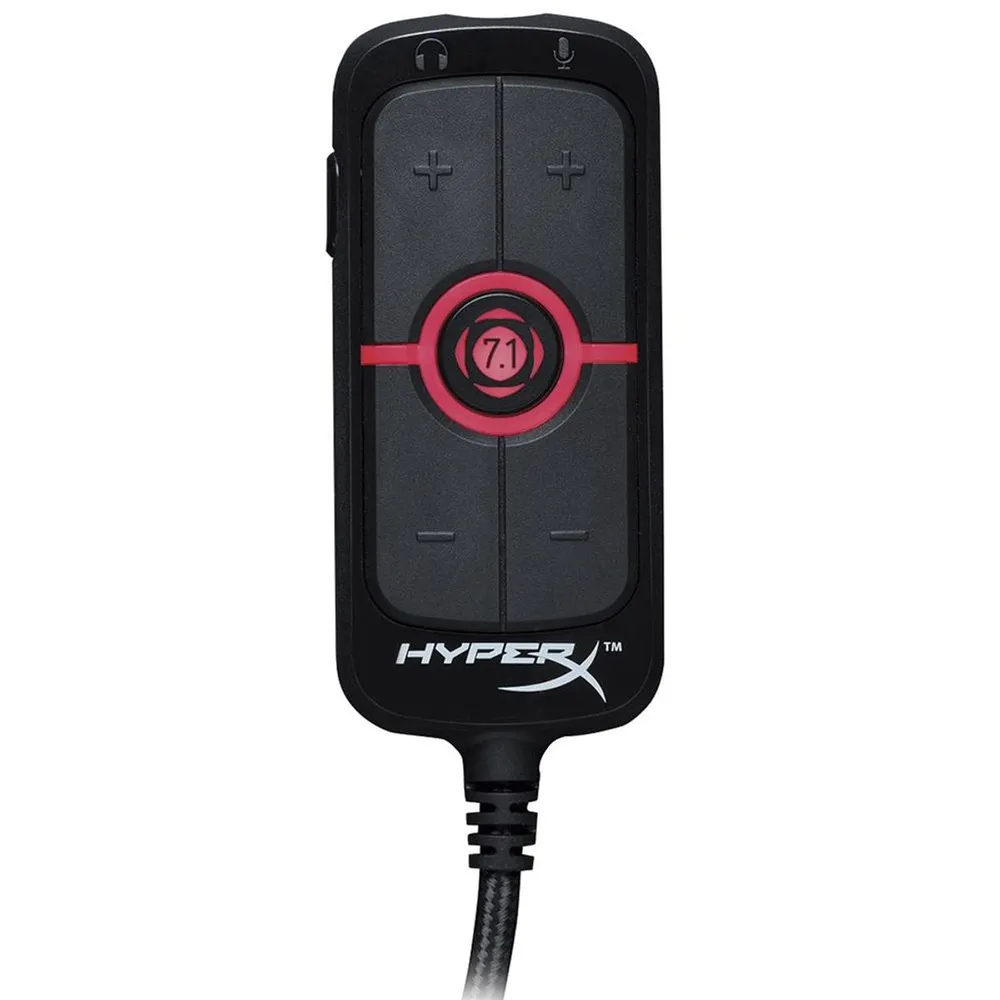 Headset Gamer HyperX Cloud II, Som Surround Virtual 7.1, Drivers 53mm, Placa de Som USB, Microfone Destacável, Estrutura de Alumínio - Vermelho — foto 2
