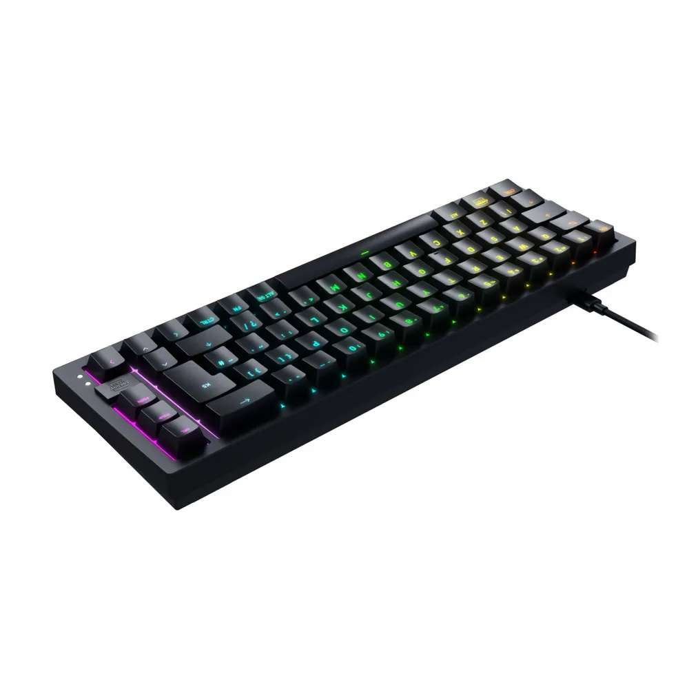 Teclado Mecânico Gamer Cherry Xtrfy K5V2 RGB Compacto Hot-Swap Switch Kailh Red USB-C — foto 2