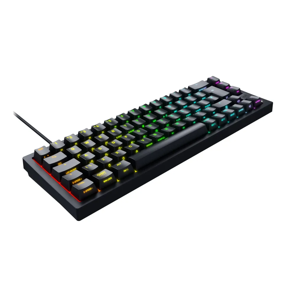 Teclado Mecânico Gamer Cherry Xtrfy K5V2 RGB Compacto Hot-Swap Switch Kailh Red USB-C — foto 3
