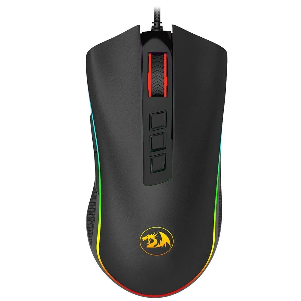 Kit Gamer Redragon S125 Teclado Mouse e Headset com Iluminação Preto — foto 3