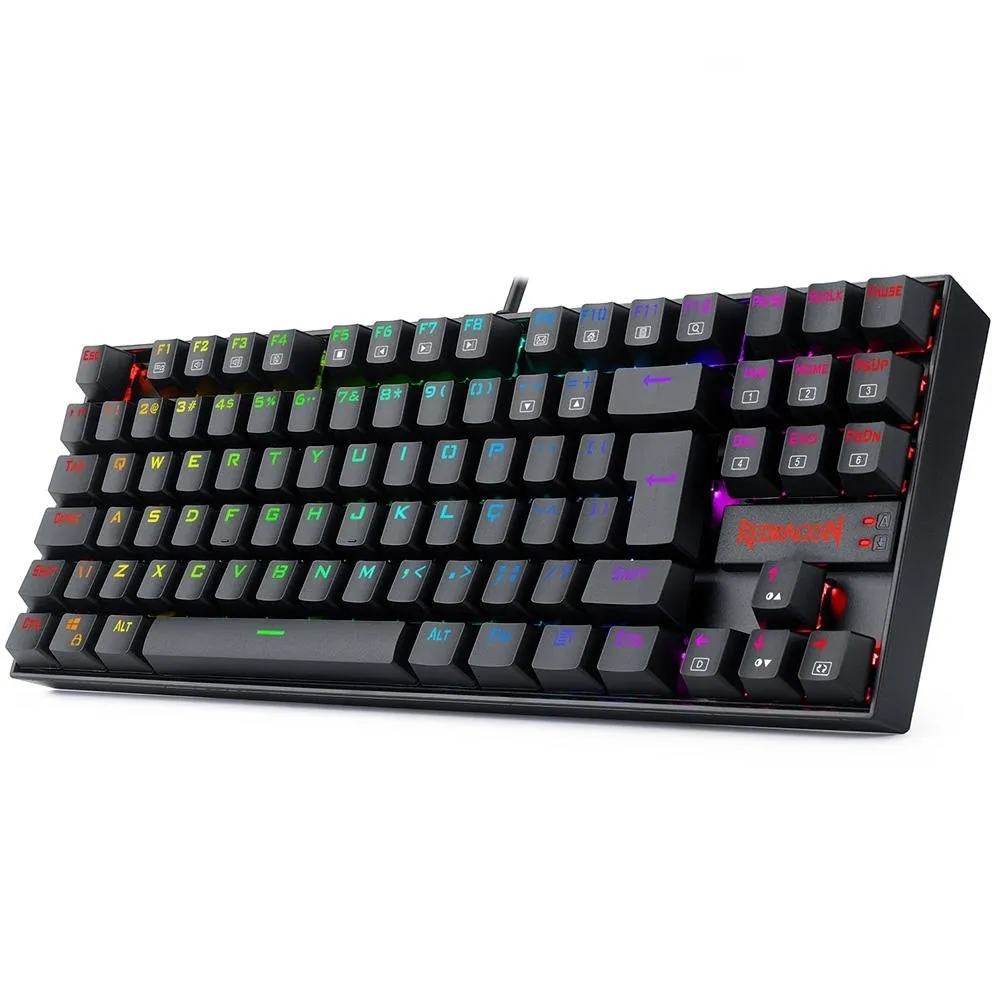 Kit Gamer Redragon S125 Teclado Mouse e Headset com Iluminação Preto — foto 4
