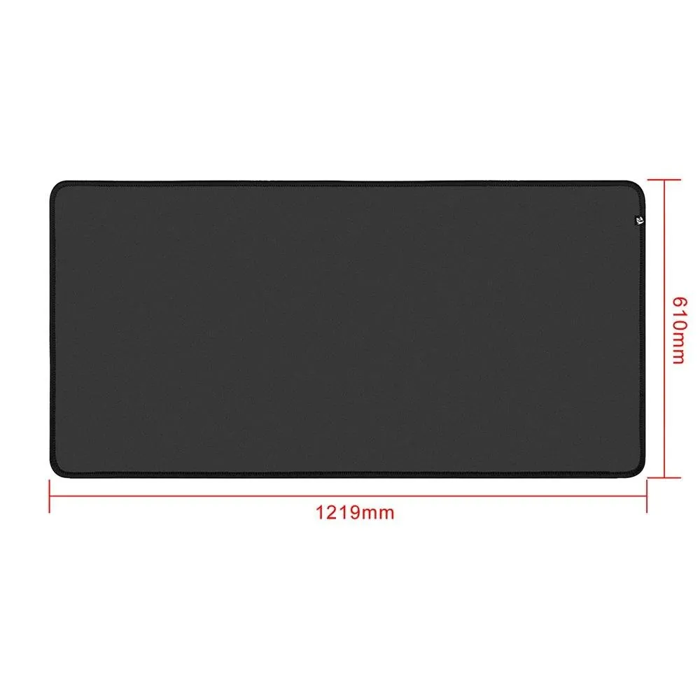Mousepad Gamer Redragon Flick 3XL 1219x610x3mm Bordas Costuradas Preto — foto 3