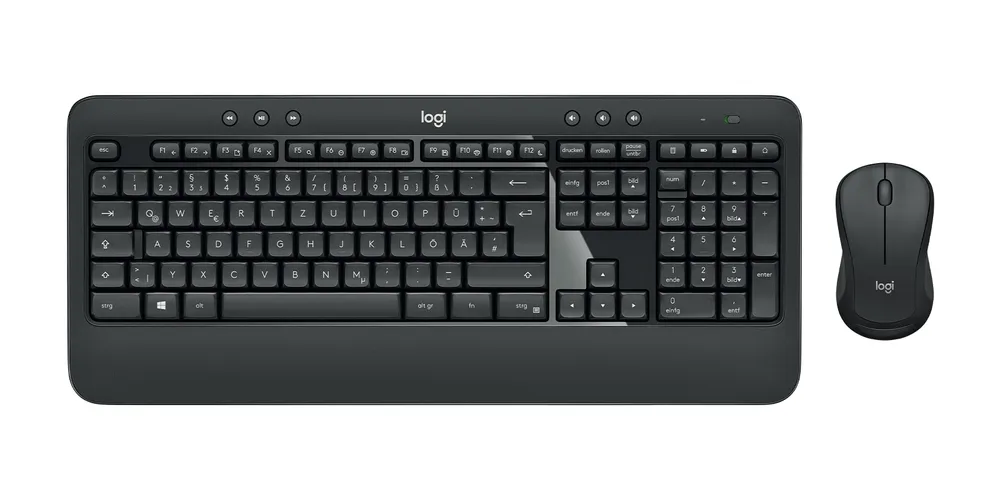 Combo Teclado e Mouse Logitech MK540 Advanced Sem Fio ABNT2 Preto — foto 2