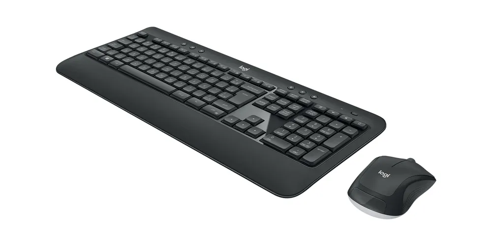 Combo Teclado e Mouse Logitech MK540 Advanced Sem Fio ABNT2 Preto — foto 3