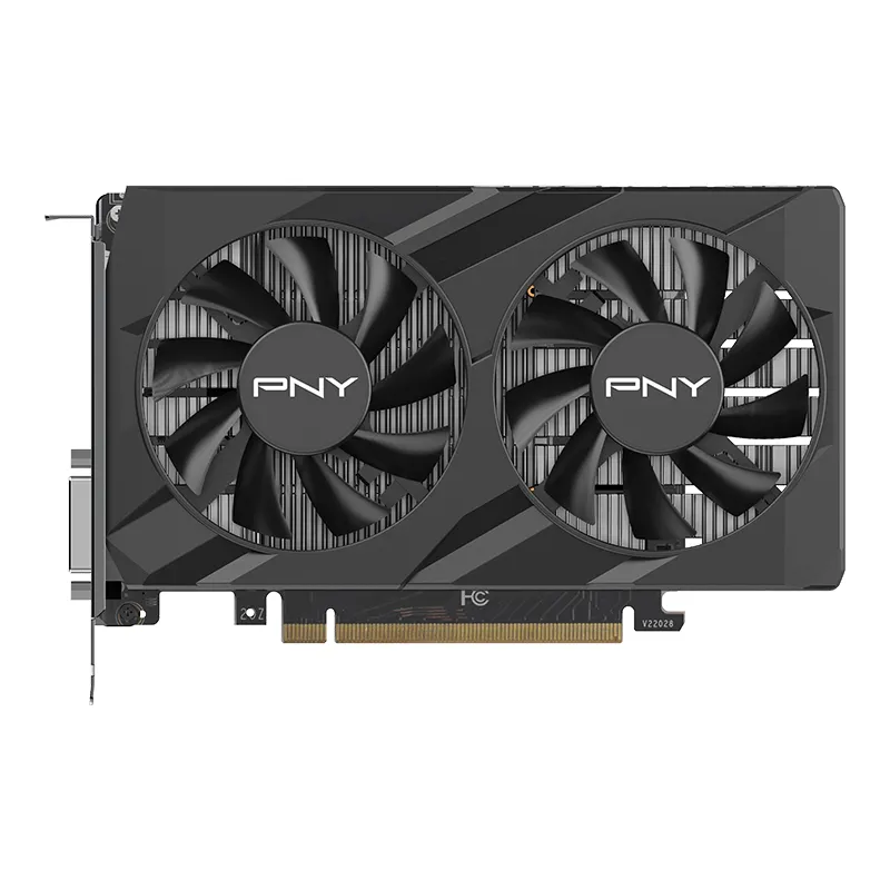Placa de Vídeo PNY GeForce RTX 3050 6GB Verto Dual Fan GDDR6 96-bit - 2304 CUDA Cores, DLSS e Ray Tracing, TDP 70W, VCG30506DFXPB1 — foto 2