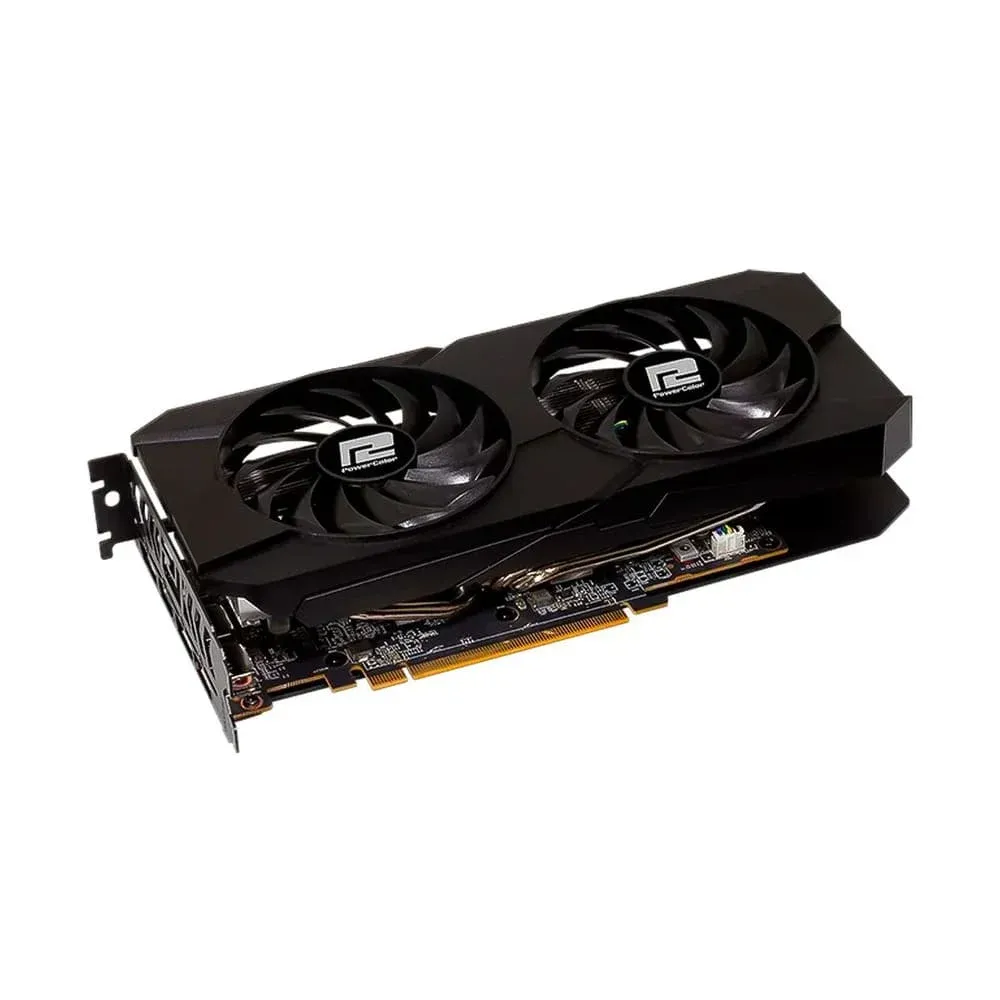 Placa de Vídeo PowerColor Fighter AMD Radeon RX 7600 8GB GDDR6 128-bit, RDNA 3, Ray Tracing, FSR, PCIe 4.0 - RX7600 8G-F — foto 4