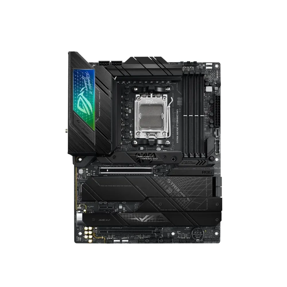 Placa-mãe ASUS ROG Strix X670E-F Gaming WiFi, AMD AM5, ATX, DDR5, Chipset X670E, PCIe 5.0, Quad M.2, WiFi 6E — foto 2