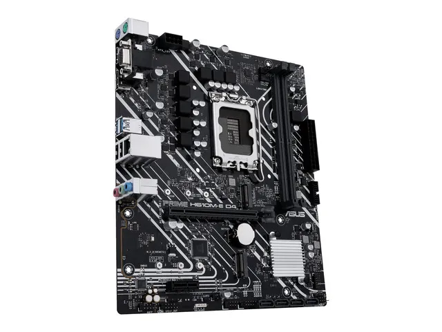 Placa-mãe ASUS PRIME H610M-E D4, Intel LGA1700, Micro ATX, DDR4, Chipset H610, Dual M.2, HDMI/DP (90MB19N0-C1BAY0) — foto 3