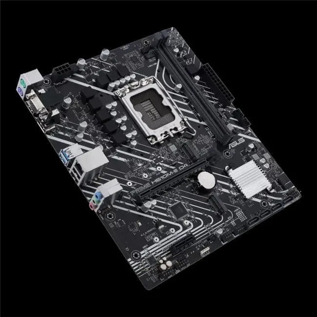 Placa-mãe ASUS PRIME H610M-E D4, Intel LGA1700, Micro ATX, DDR4, Chipset H610, Dual M.2, HDMI/DP (90MB19N0-C1BAY0) — foto 4