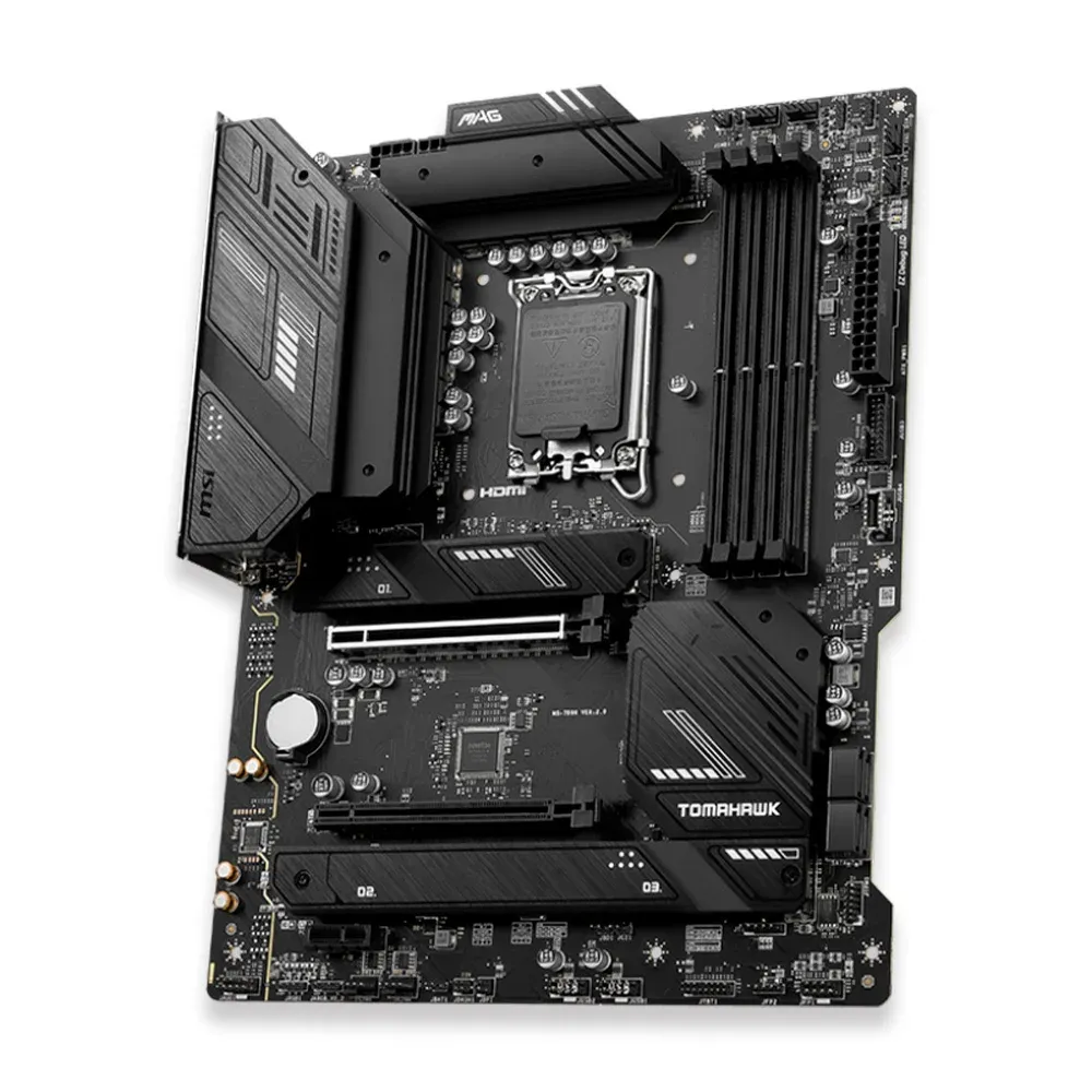 Placa-mãe MSI MAG B760 Tomahawk WiFi, Intel LGA1700, ATX, DDR5, PCIe 5.0, Triple M.2, Wi-Fi 6E, LAN 2.5G — foto 2
