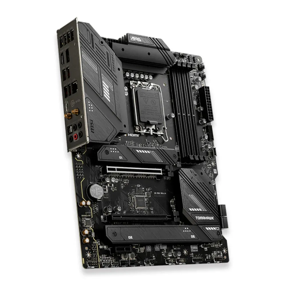 Placa-mãe MSI MAG B760 Tomahawk WiFi, Intel LGA1700, ATX, DDR5, PCIe 5.0, Triple M.2, Wi-Fi 6E, LAN 2.5G — foto 3
