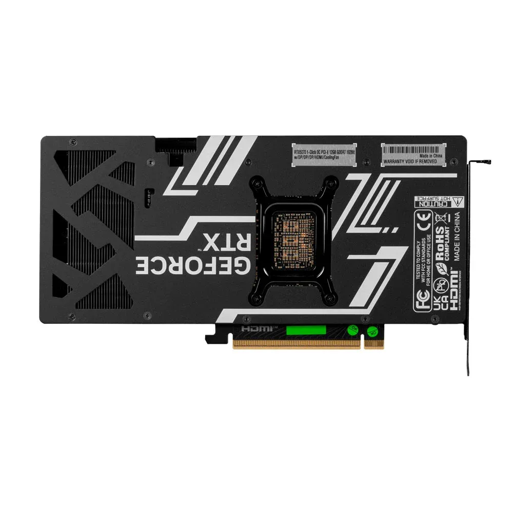 Placa de Vídeo Galax GeForce RTX 5070 1-Click OC 12GB GDDR7, 192-bit, PCIe 5.0, DLSS 4 - 57NON7MDBROC — foto 4