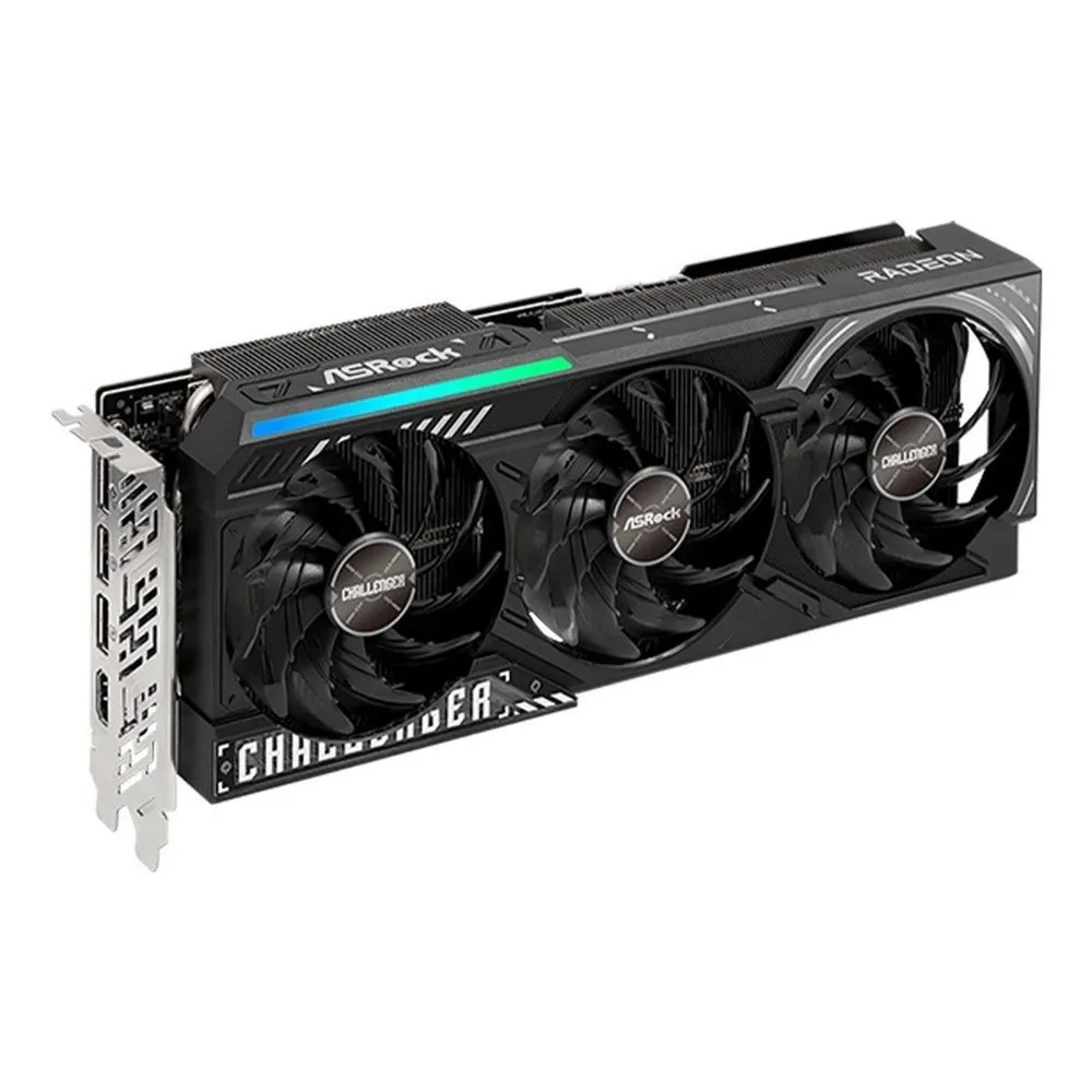 Placa de Vídeo ASRock Radeon RX 9070 XT Challenger 16GB GDDR6 256-bit RDNA 4 — foto 3