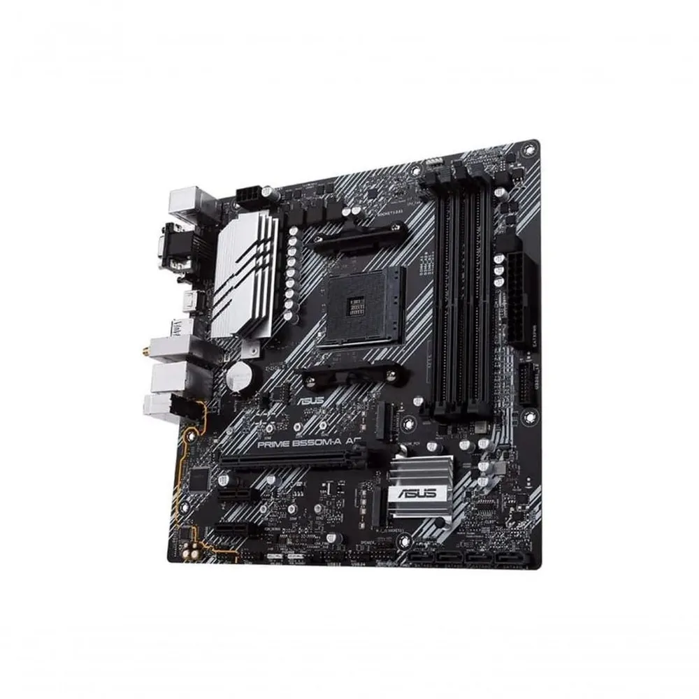 Placa-Mãe ASUS Prime B550M-A WiFi II DDR4 AM4 Micro-ATX, Wi-Fi 6, ARGB — foto 4