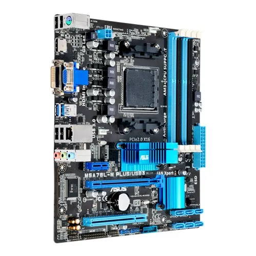Placa-Mãe Asus M5A78L-M PLUS/USB3 AMD AM3+ mATX DDR3 — foto 2