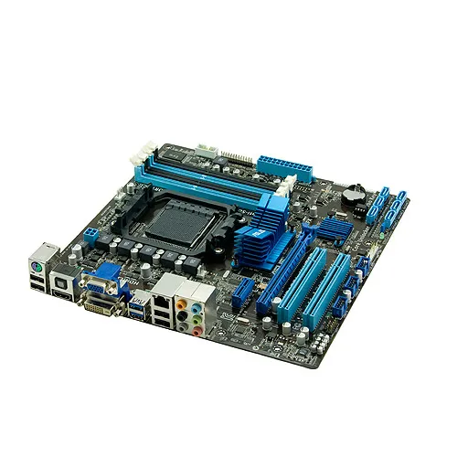 Placa-Mãe Asus M5A78L-M/USB3 AMD AM3+/AM3 mATX DDR3 Chipset 760G — foto 2