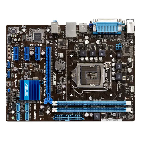 Placa-Mãe Asus P8H61-M LX3 R2.0 LGA1155 mATX DDR3 Chipset H61 — foto 2