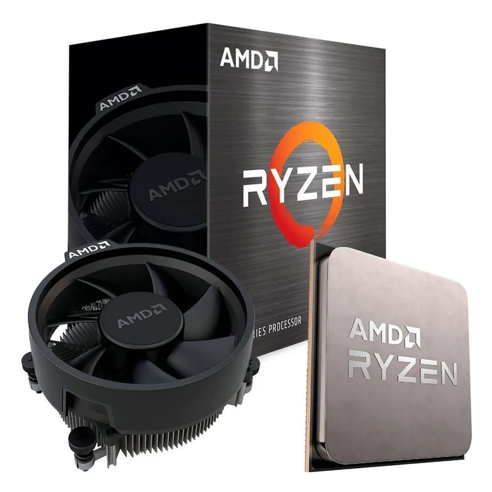 Processador AMD Ryzen 5 5600, 6-Core, 12-Threads, 3.5GHz (4.4GHz Max Turbo), Cache 35MB, AM4, com Cooler Wraith Stealth - 100-100000927BOX — foto 2
