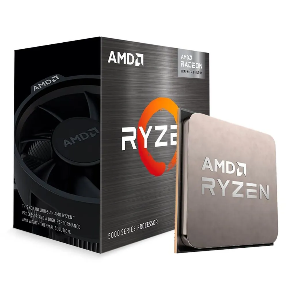Processador AMD Ryzen 5 5600G, 6-Core, 12-Threads, 3.9GHz (4.4GHz Max Turbo), Cache 16MB, Vídeo Radeon Vega 7, AM4, com Cooler Wraith Stealth — foto 2