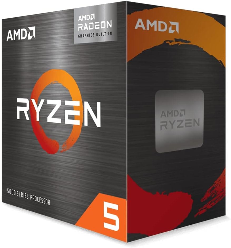 Processador AMD Ryzen 5 5600G, 6-Core, 12-Threads, 3.9GHz (4.4GHz Max Turbo), Cache 16MB, Vídeo Radeon Vega 7, AM4, com Cooler Wraith Stealth