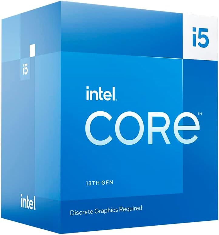 Processador Intel Core i5-13400F, 13ª Geração, 2.5GHz (4.6GHz Turbo), 10 Núcleos (6P+4E), 16 Threads, Cache 20MB, LGA 1700, Sem Vídeo Integrado