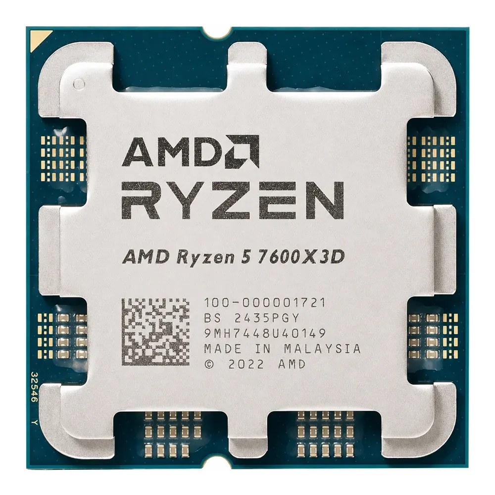 Processador AMD Ryzen 5 7600X3D AM5 6 núcleos 12 threads 4.7 GHz — foto 3