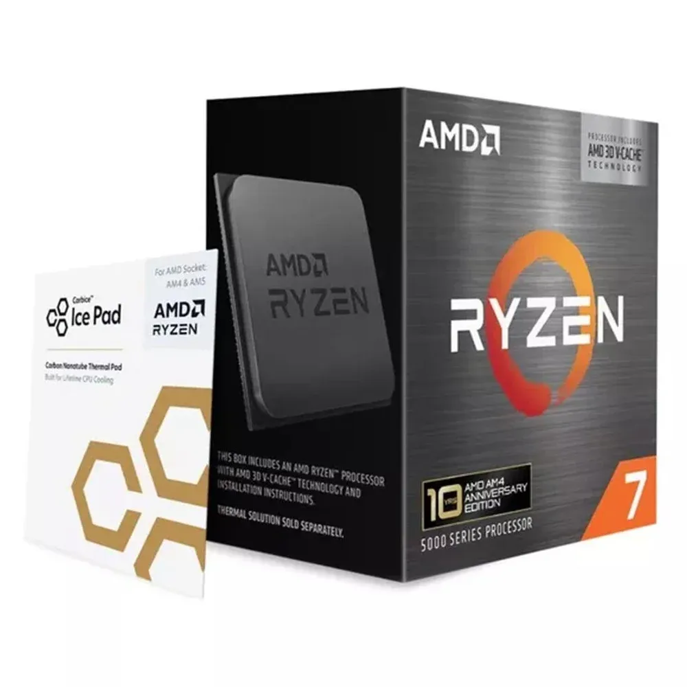 Processador AMD Ryzen 7 5800X3D AM4 8 núcleos 16 threads 4.5 GHz — foto 2
