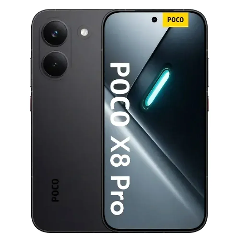 Smartphone Xiaomi POCO X8 Pro 5G 512GB 12GB RAM Tela AMOLED 6,59'' 1.5K 120Hz Preto — foto 2
