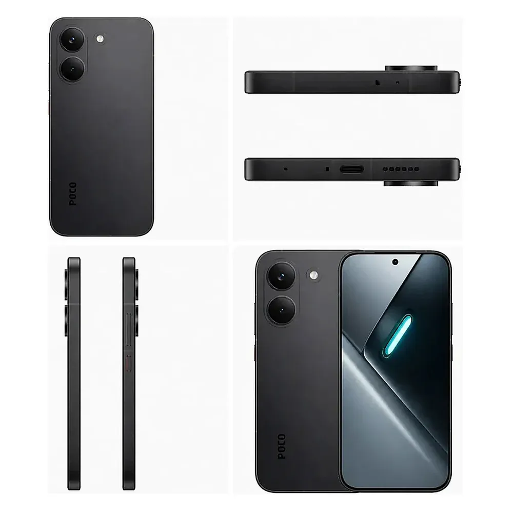 Smartphone Xiaomi POCO X8 Pro 5G 512GB 12GB RAM Tela AMOLED 6,59'' 1.5K 120Hz Preto — foto 4