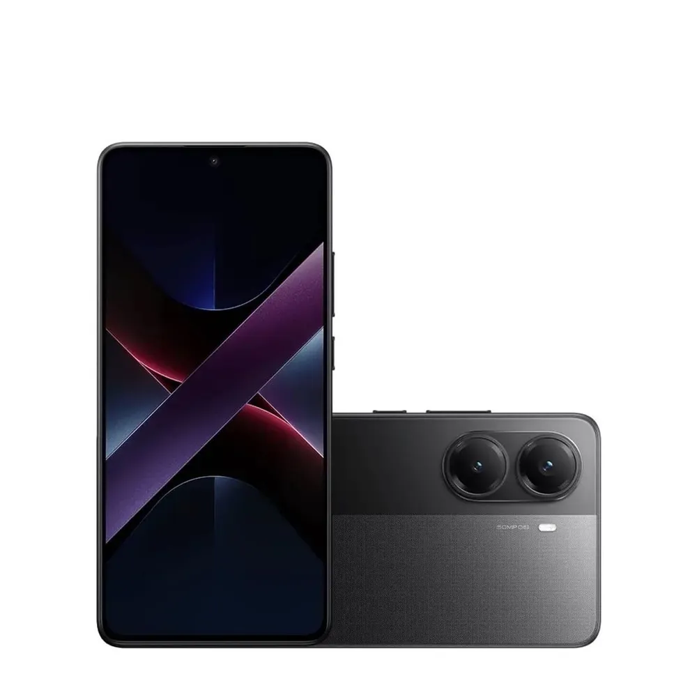 Smartphone Xiaomi POCO X7 Pro 5G 512GB 12GB RAM Tela AMOLED 6,67'' 1.5K 120Hz Preto — foto 2