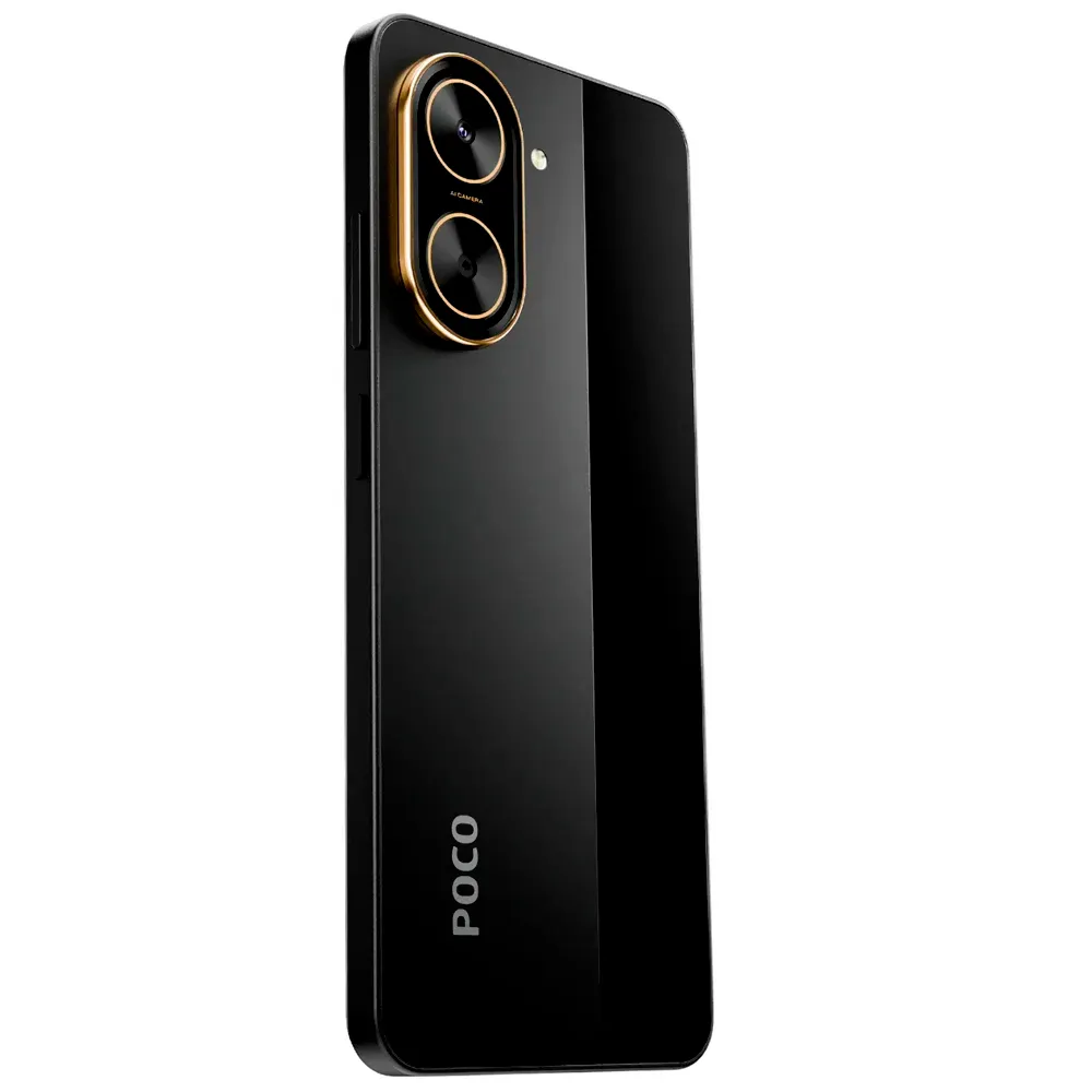 Smartphone Xiaomi POCO C71 4G 128GB 4GB RAM Tela 6,88" 120Hz Câmera 32MP Bateria 5200mAh Preto — foto 2