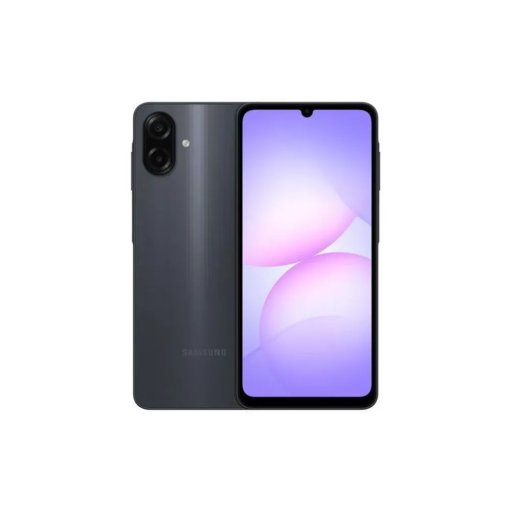 Smartphone Samsung Galaxy A07 4G 128GB 4GB RAM Tela 6,7" HD+ 90Hz Câmera 50MP Bateria 5000mAh Android 15 Preto — foto 2
