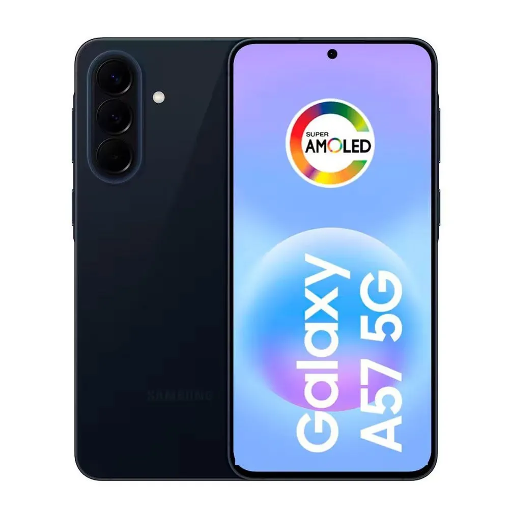 Smartphone Samsung Galaxy A57 5G 128GB 8GB RAM Tela 6,7" Super AMOLED 120Hz Câmera 50MP IP68 Azul Escuro — foto 2