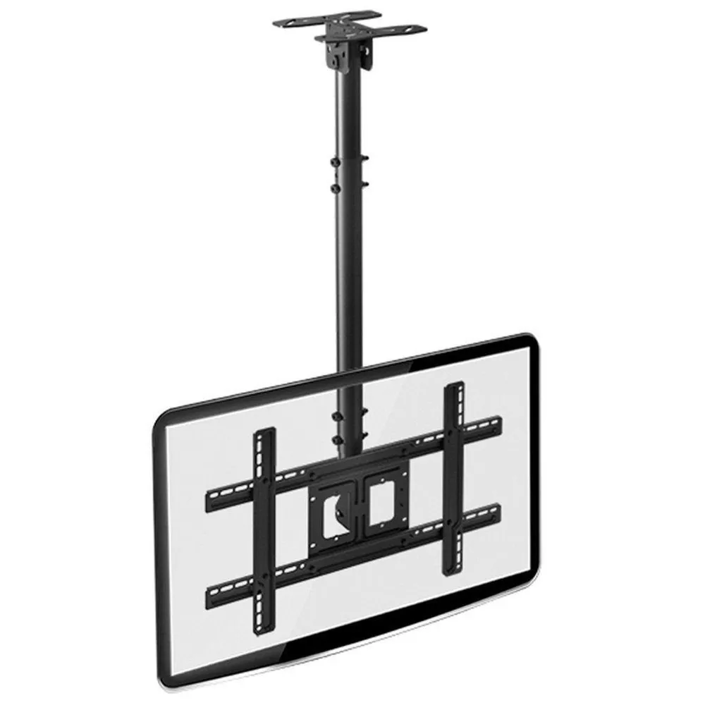 Suporte de Teto Giratório e Inclinável ELG A05V6 para TVs de 26" a 75", Ajuste de Altura, VESA até 600x400mm, Suporta até 68kg, Preto — foto 2