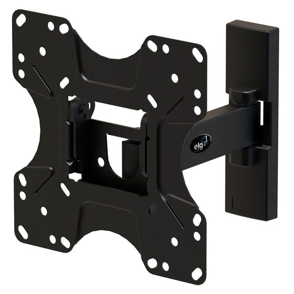 Suporte Articulado de Parede ELG FULL20 para TV e Monitor de 15" a 58", Inclinação e Giro, VESA até 200x200mm, Suporta até 30kg, Preto — foto 2