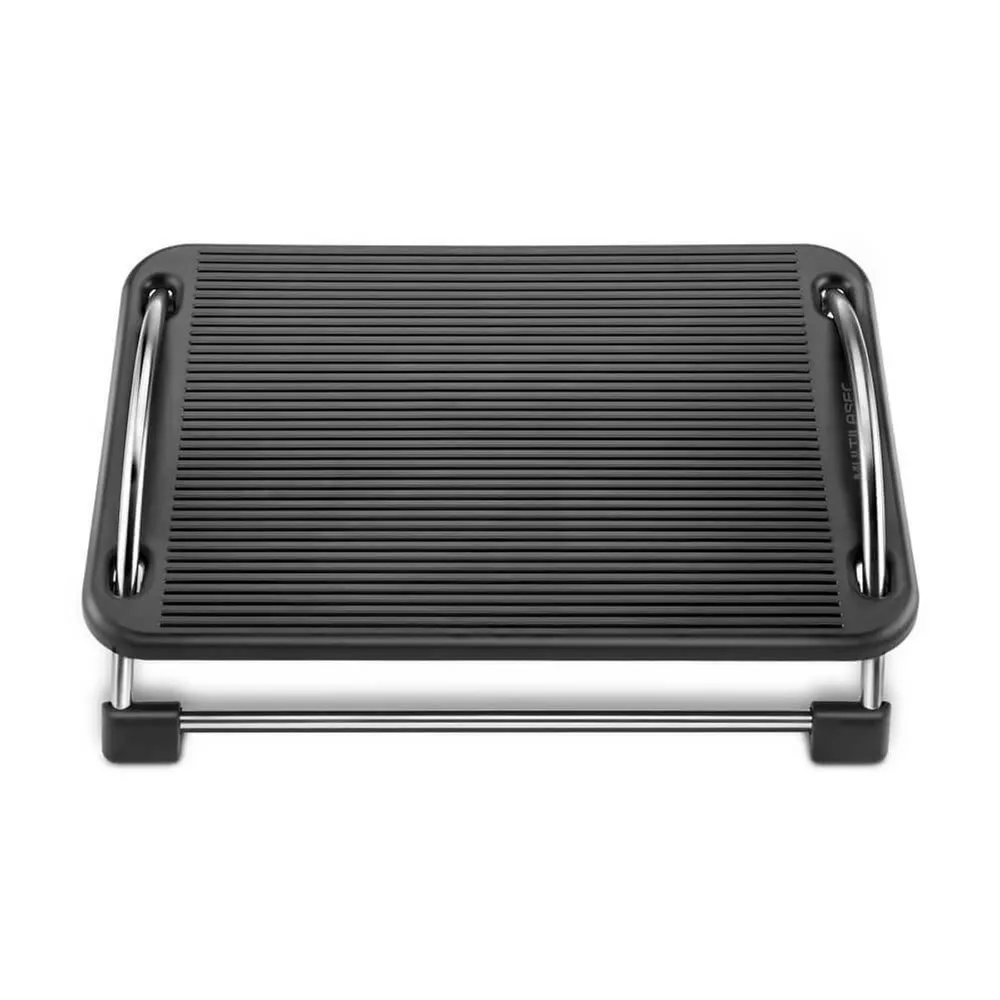 Descanso Ergonômico para Pés Multilaser AC059 com Inclinação Ajustável Preto — foto 2